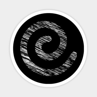 Spiral symbol sign vortex gift Magnet